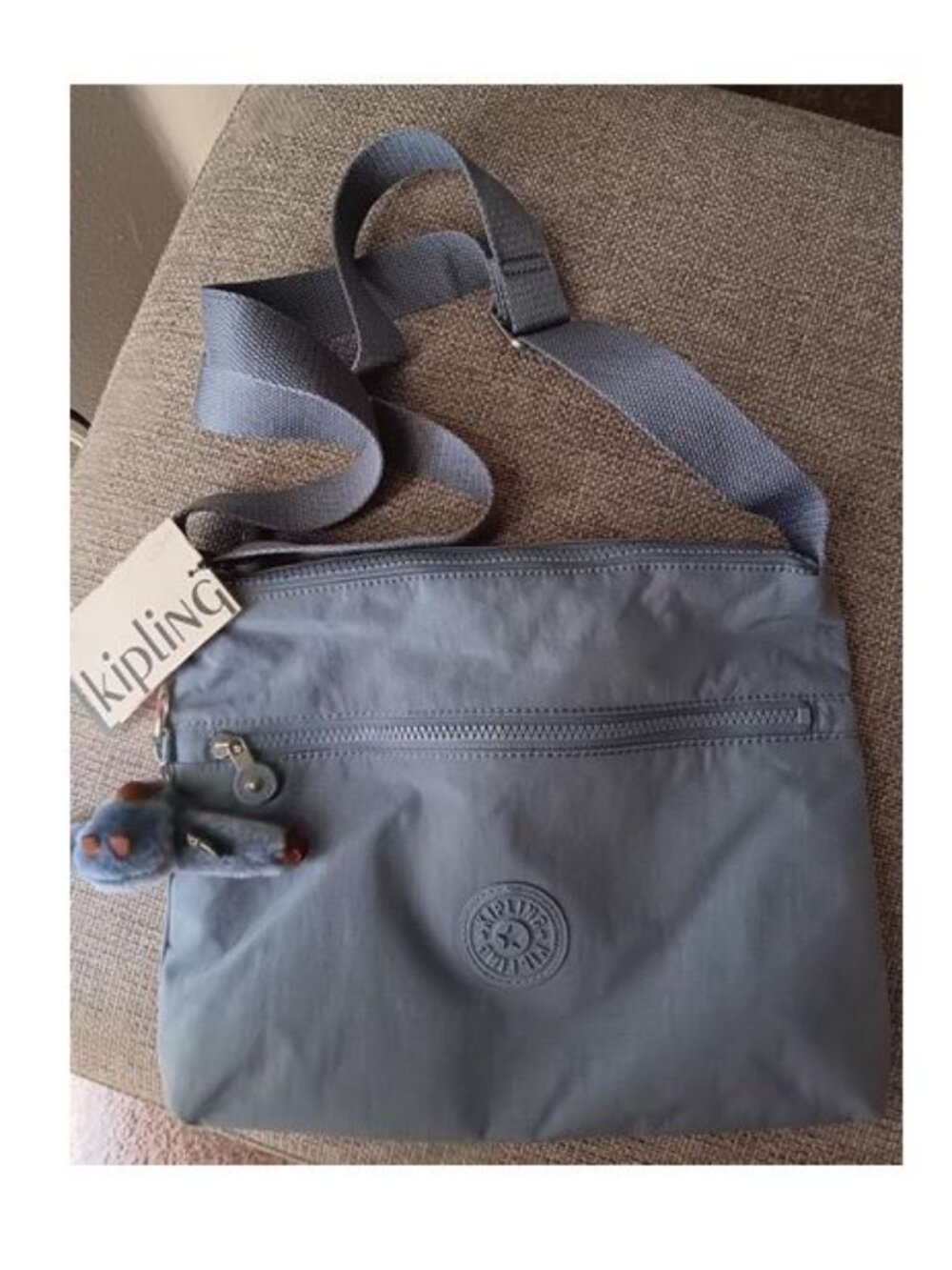 NWT Kipling Annabelle Crossbody Bag Blue Slate
